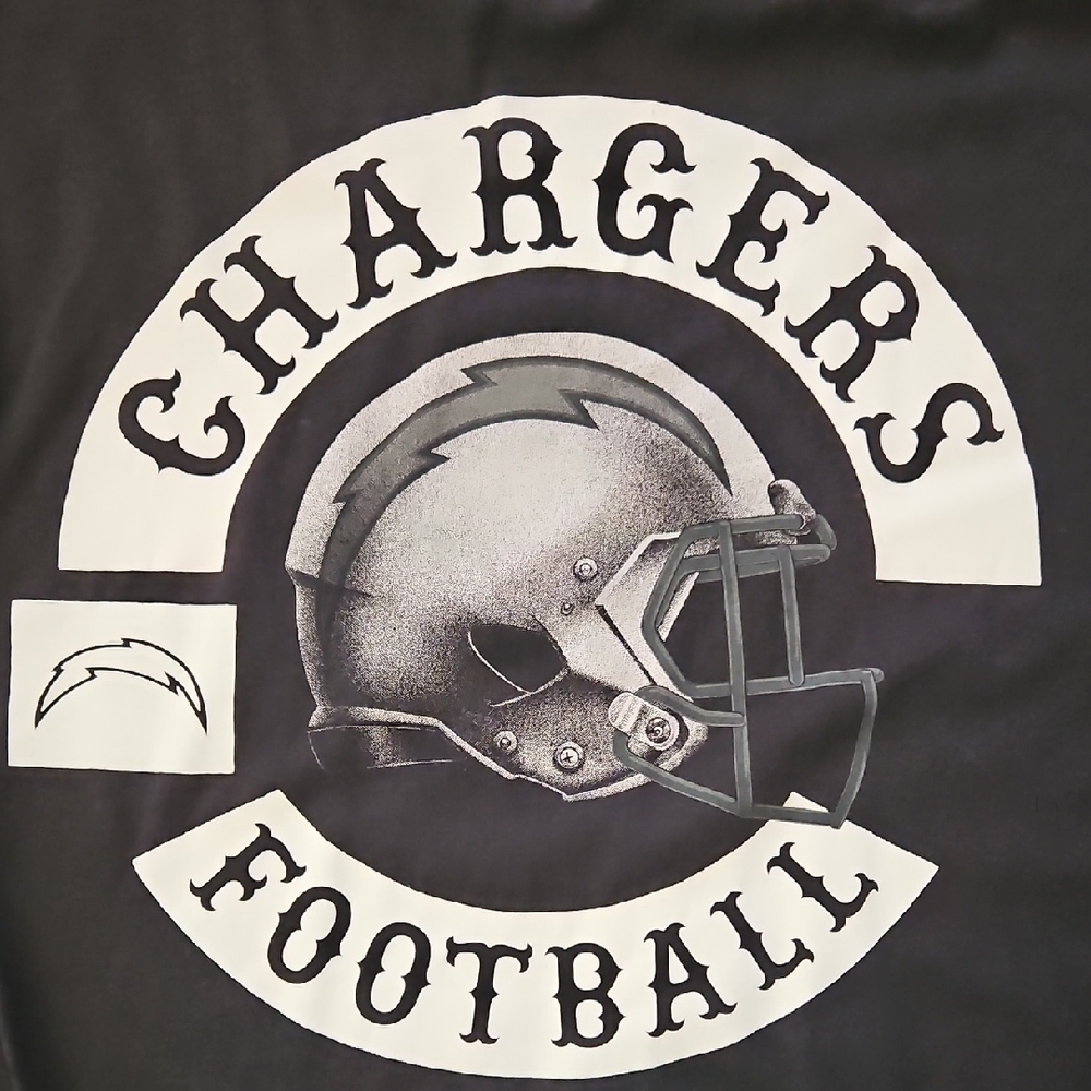 Chargers Football Tee Mens Large Nike